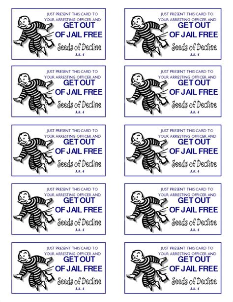get out of jail free card isaac|get out of jail cards to print.